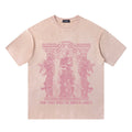 Character Cross Printed Loose Men's and Women's T-Shirts