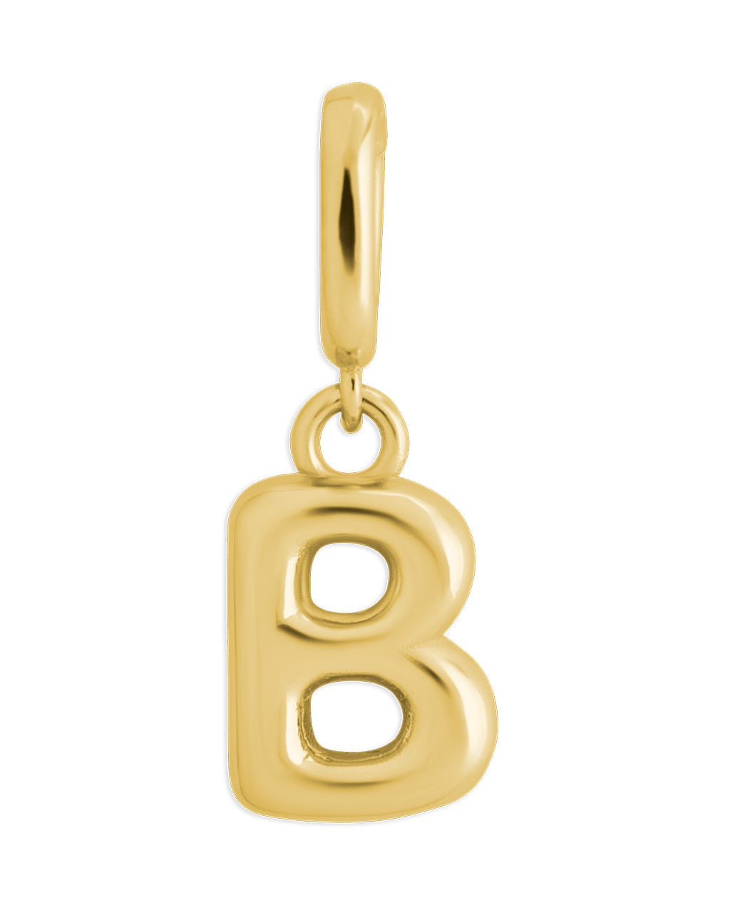 Pendentif Lettre en Argent Sterling