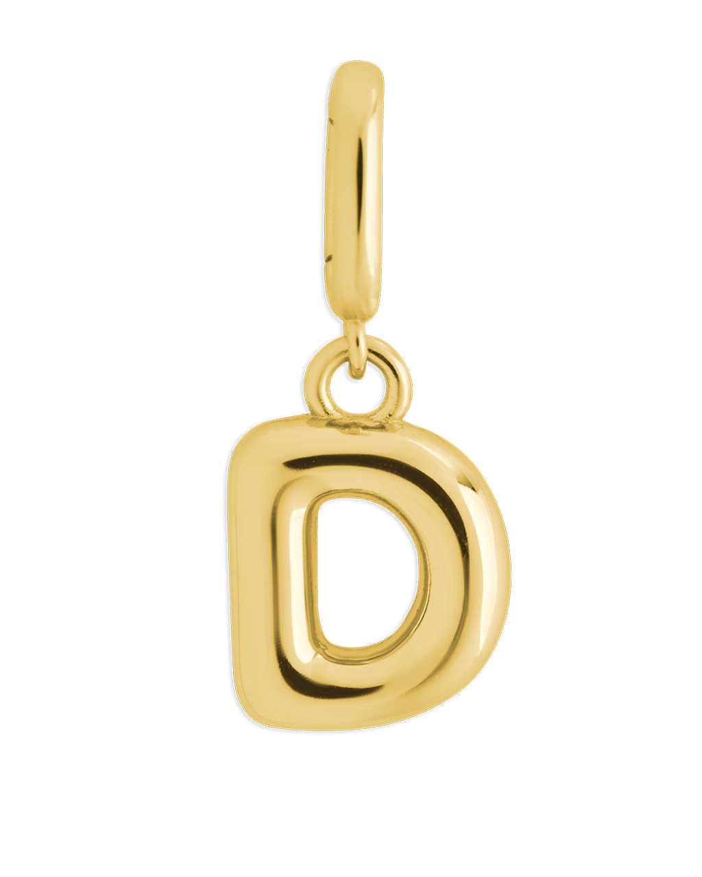 Pendentif Lettre en Argent Sterling