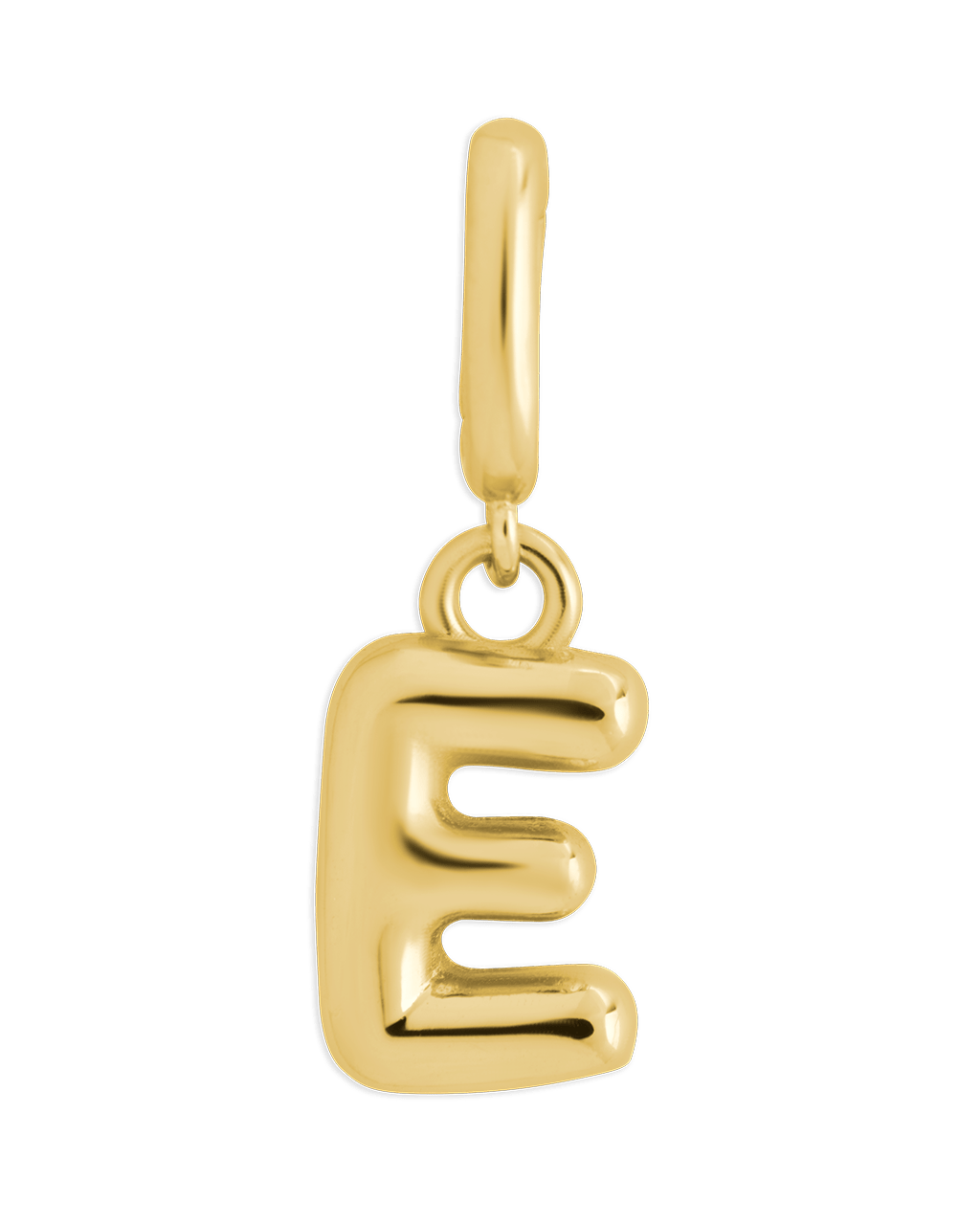 Pendentif Lettre en Argent Sterling