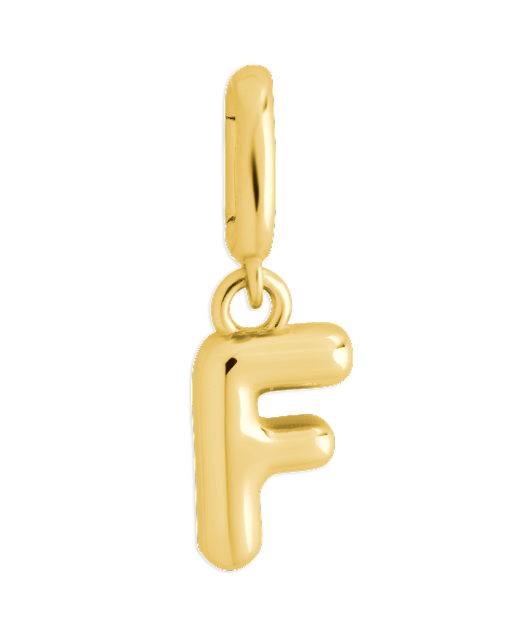 Pendentif Lettre en Argent Sterling