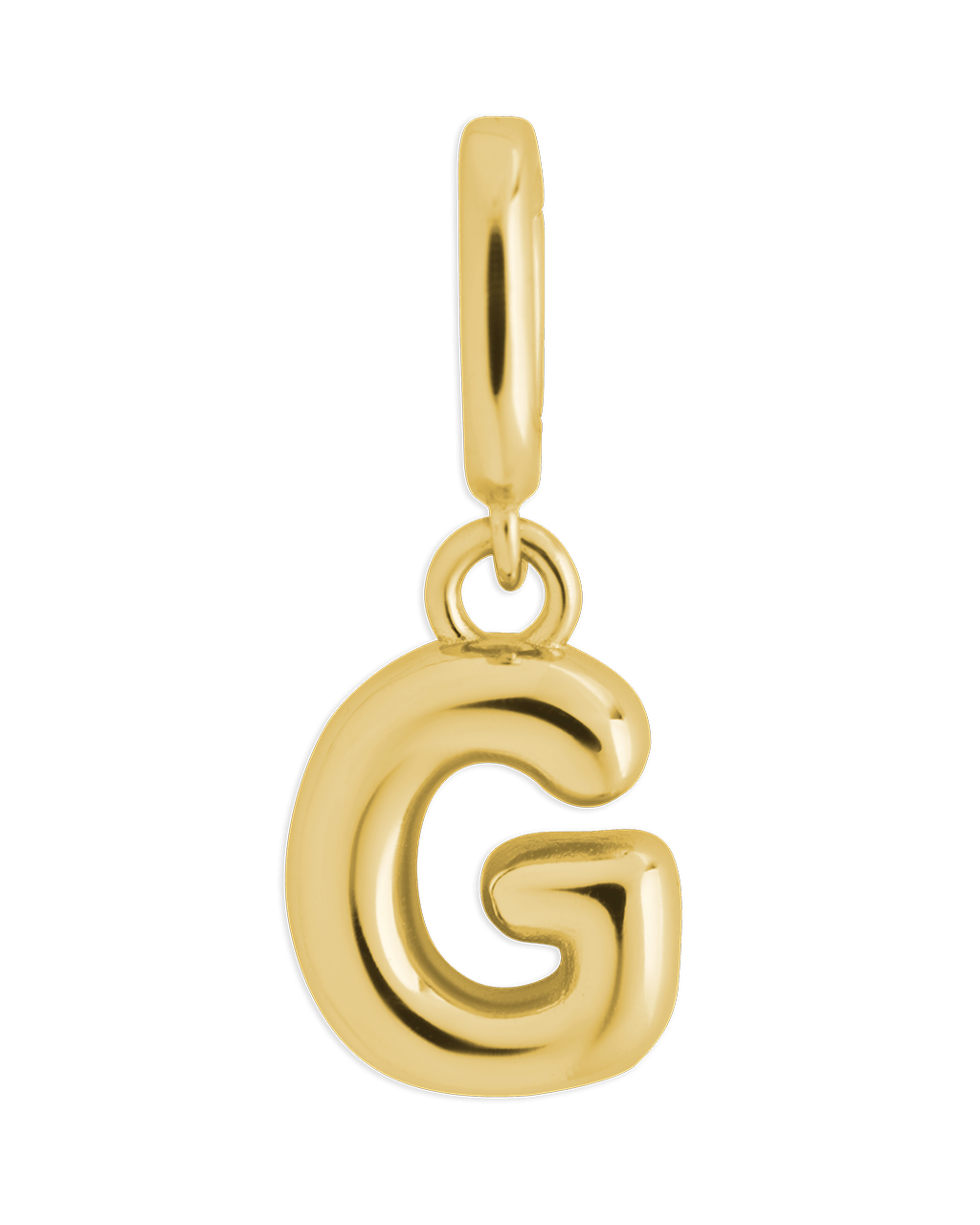 Pendentif Lettre en Argent Sterling