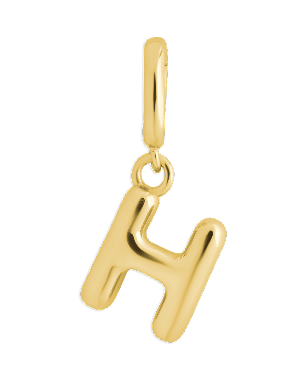 Pendentif Lettre en Argent Sterling