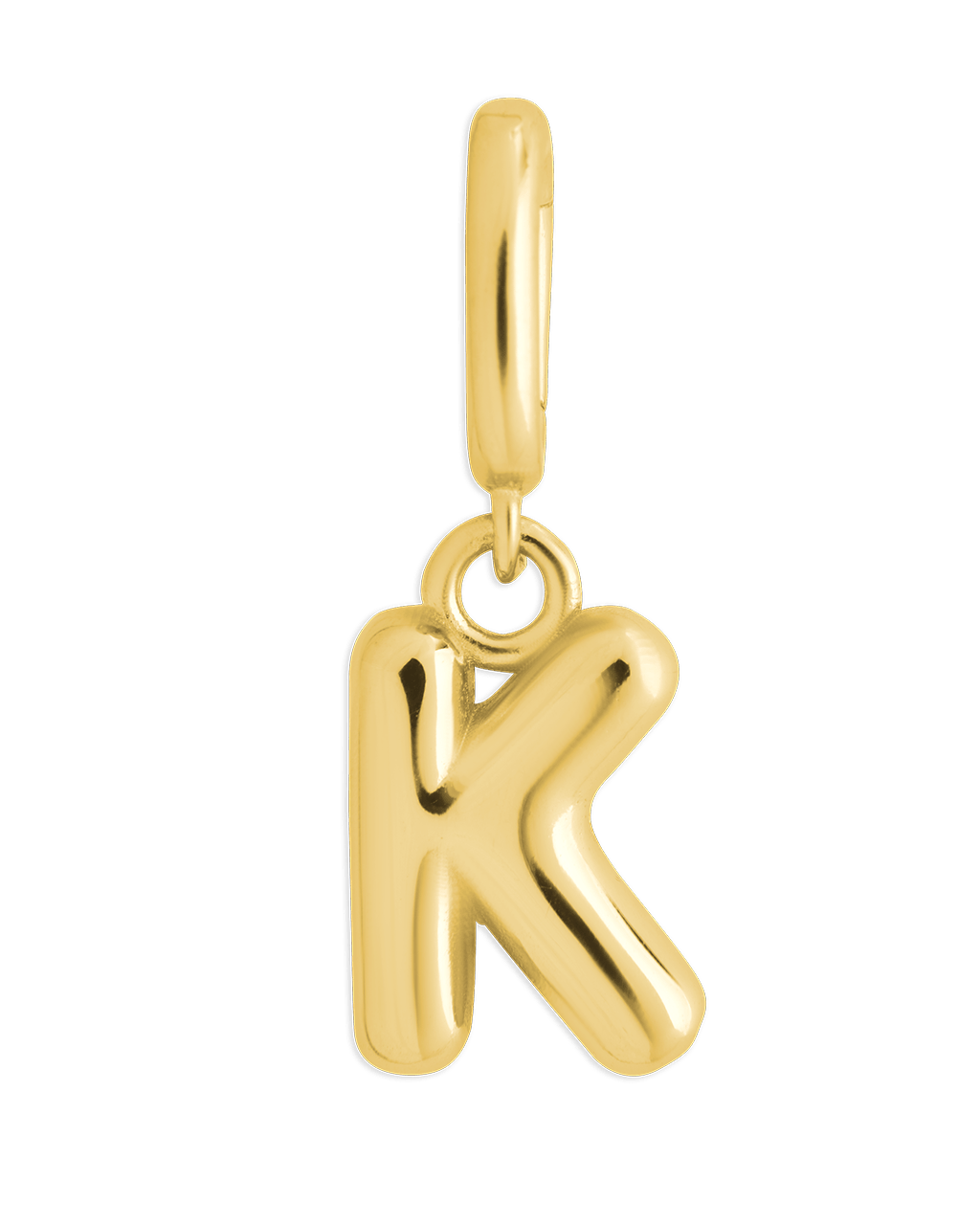 Pendentif Lettre en Argent Sterling