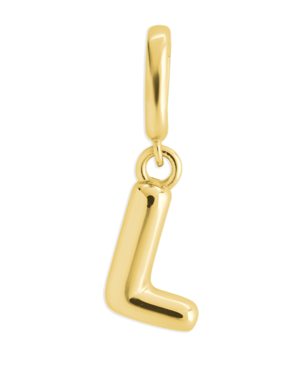 Pendentif Lettre en Argent Sterling