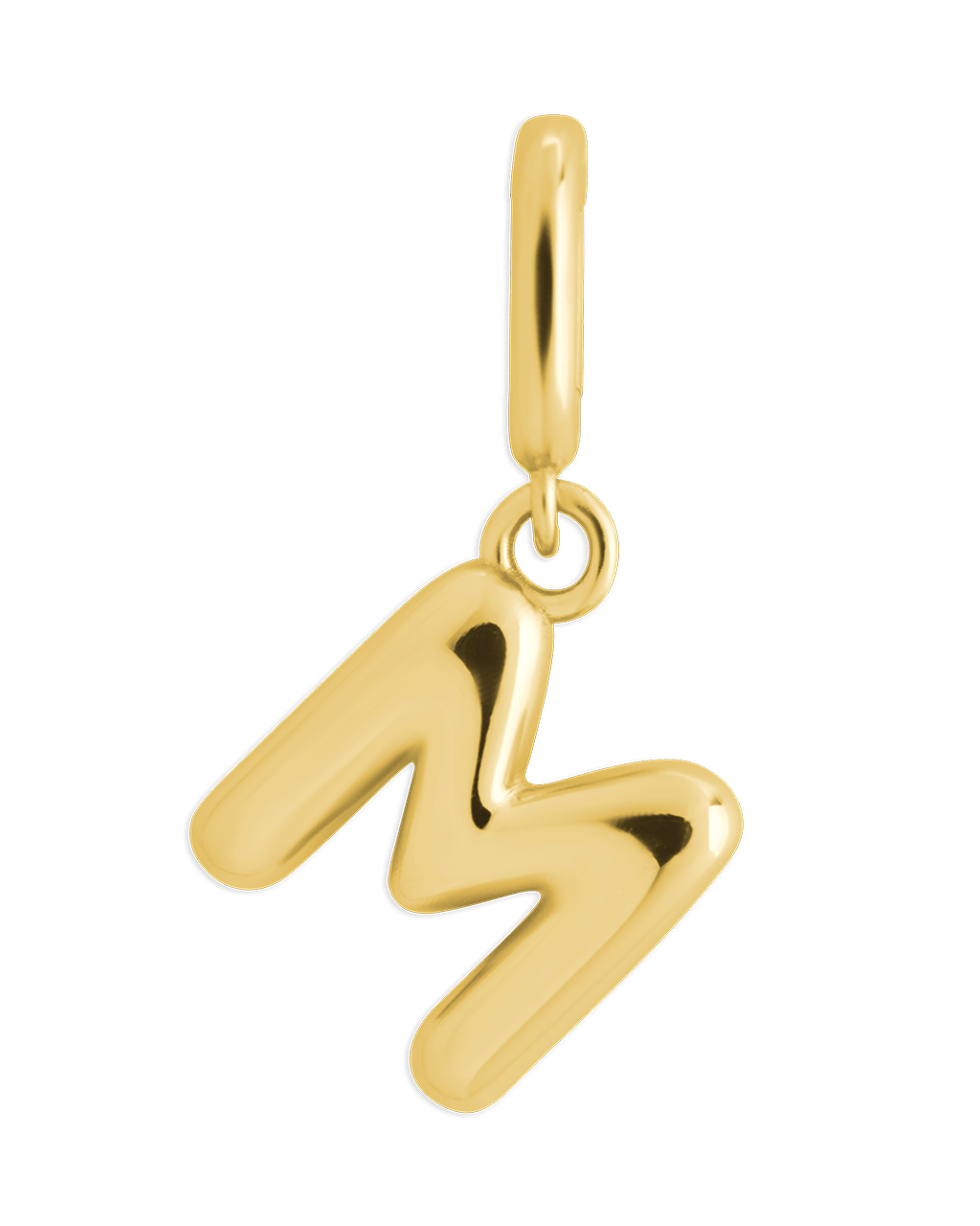Pendentif Lettre en Argent Sterling