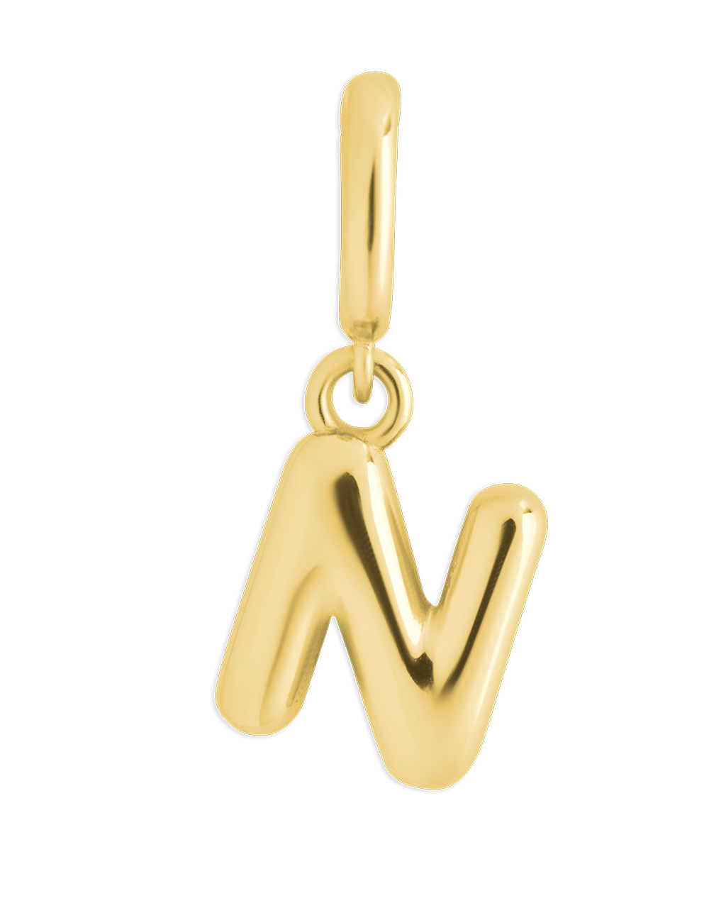 Pendentif Lettre en Argent Sterling