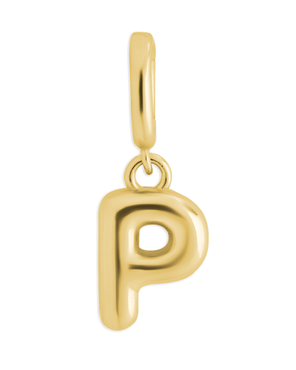 Pendentif Lettre en Argent Sterling