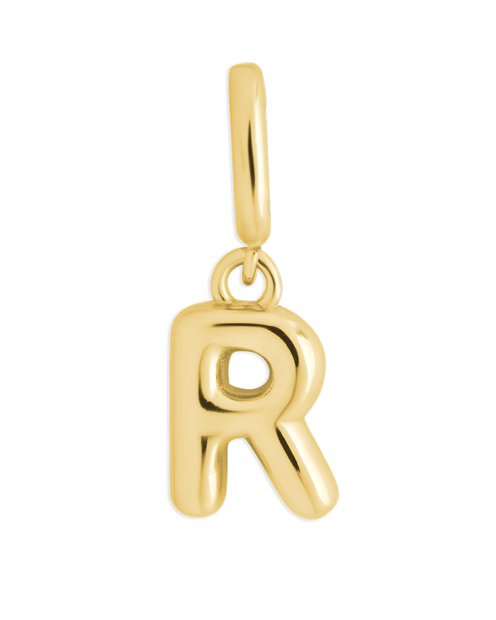 Pendentif Lettre en Argent Sterling