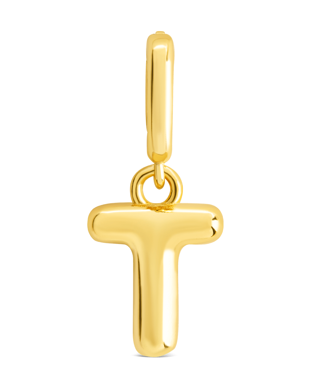 Pendentif Lettre en Argent Sterling