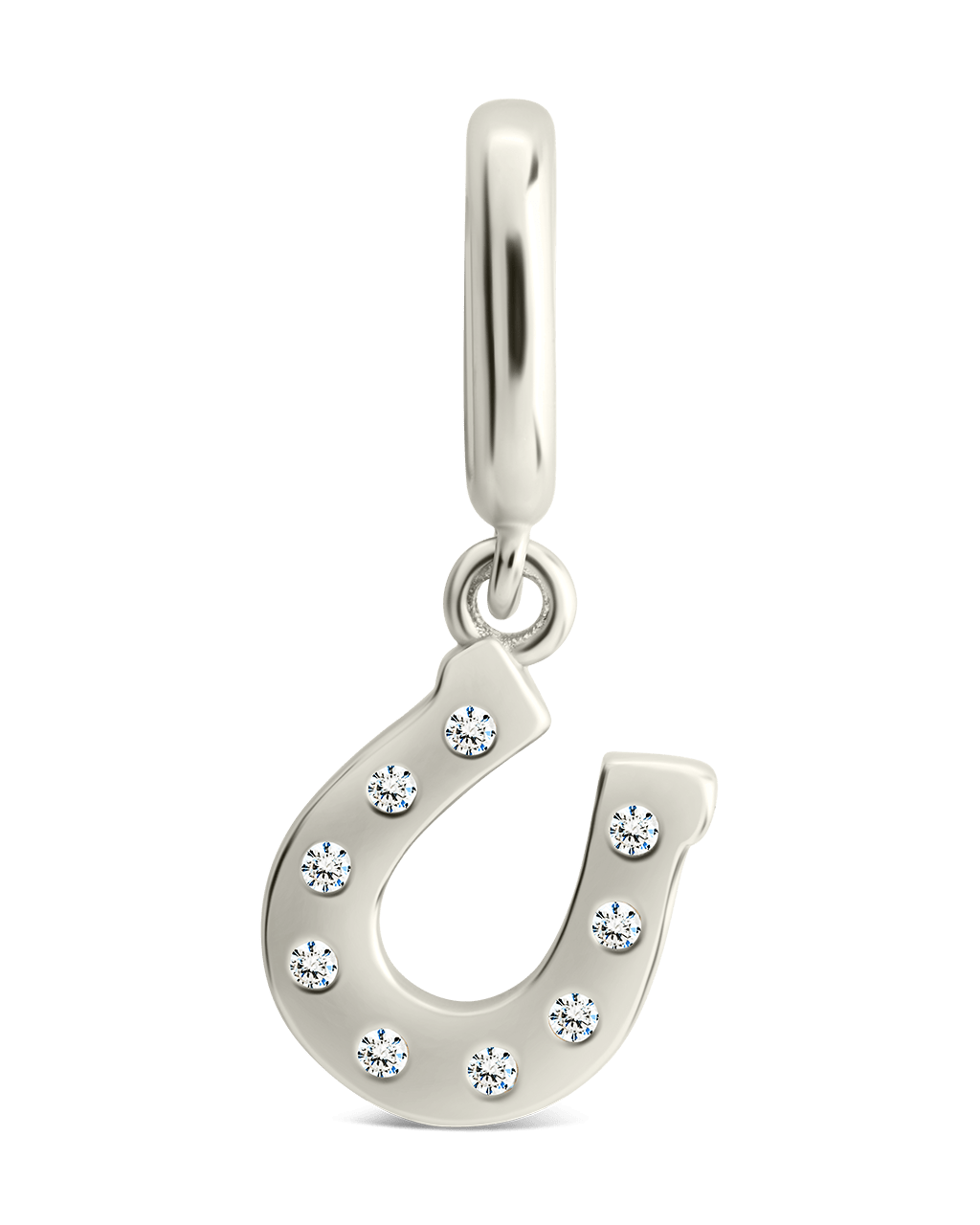 Breloque Fer à Cheval en Argent Sterling
