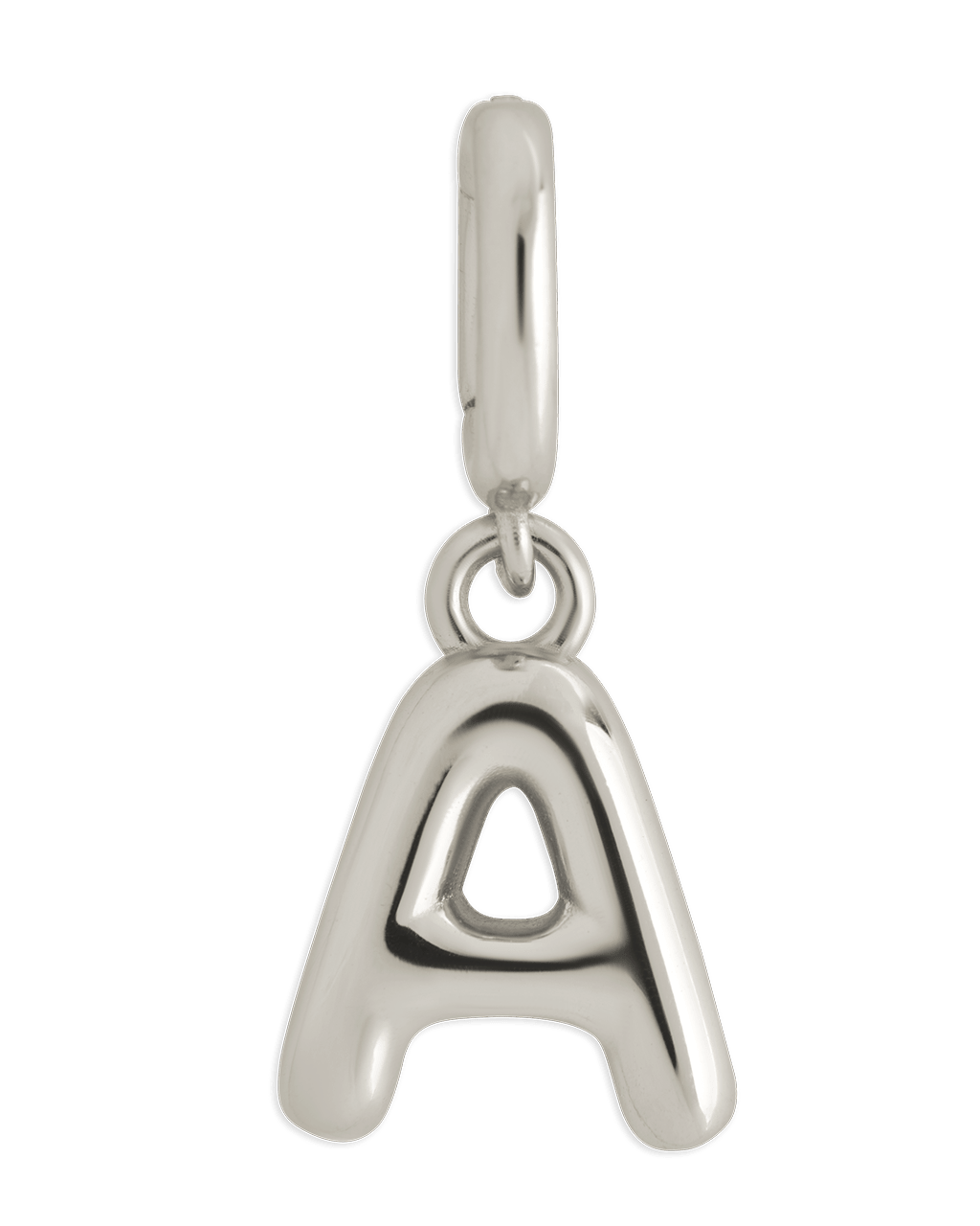Pendentif Lettre en Argent Sterling