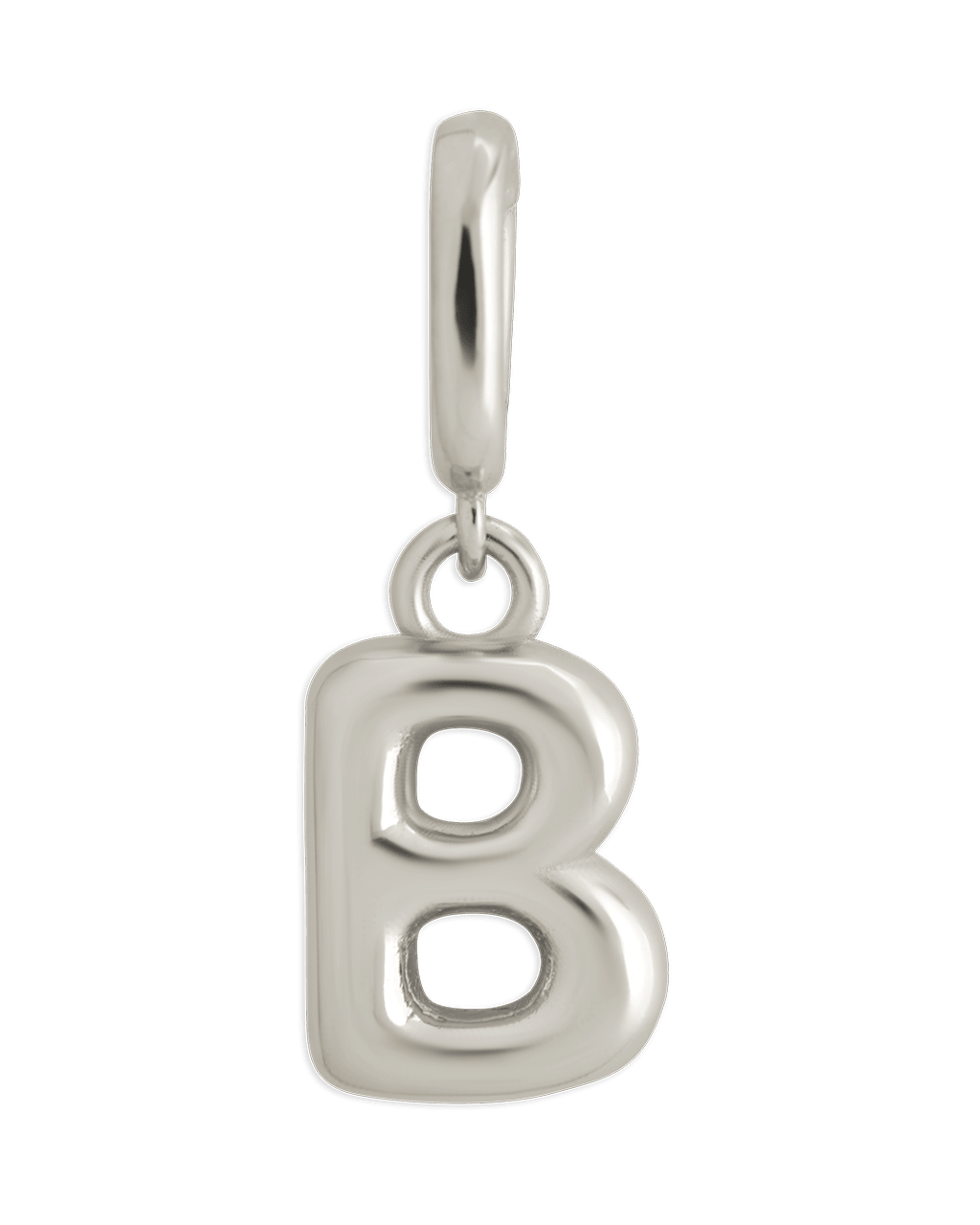 Pendentif Lettre en Argent Sterling