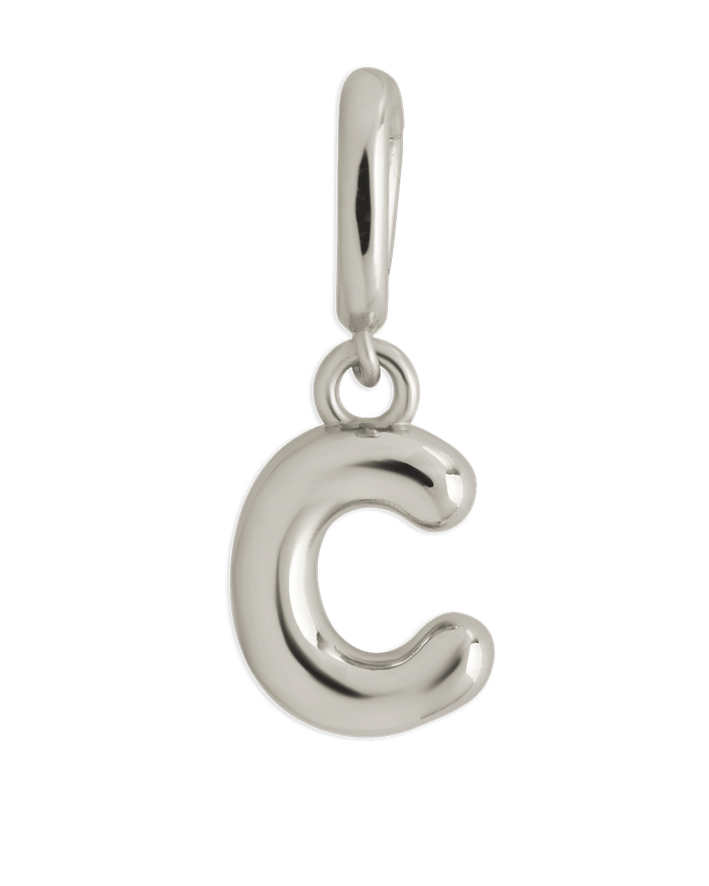 Pendentif Lettre en Argent Sterling