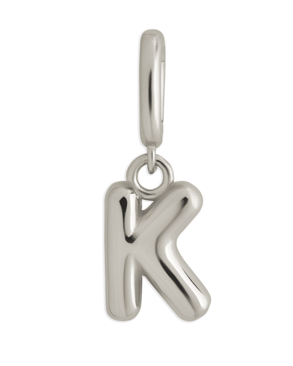 Pendentif Lettre en Argent Sterling