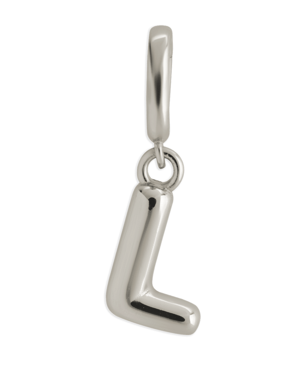 Pendentif Lettre en Argent Sterling