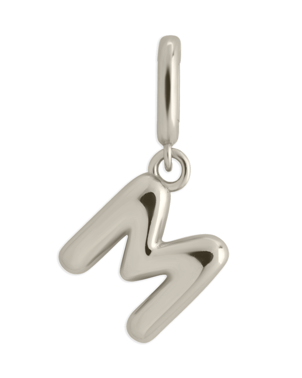 Pendentif Lettre en Argent Sterling
