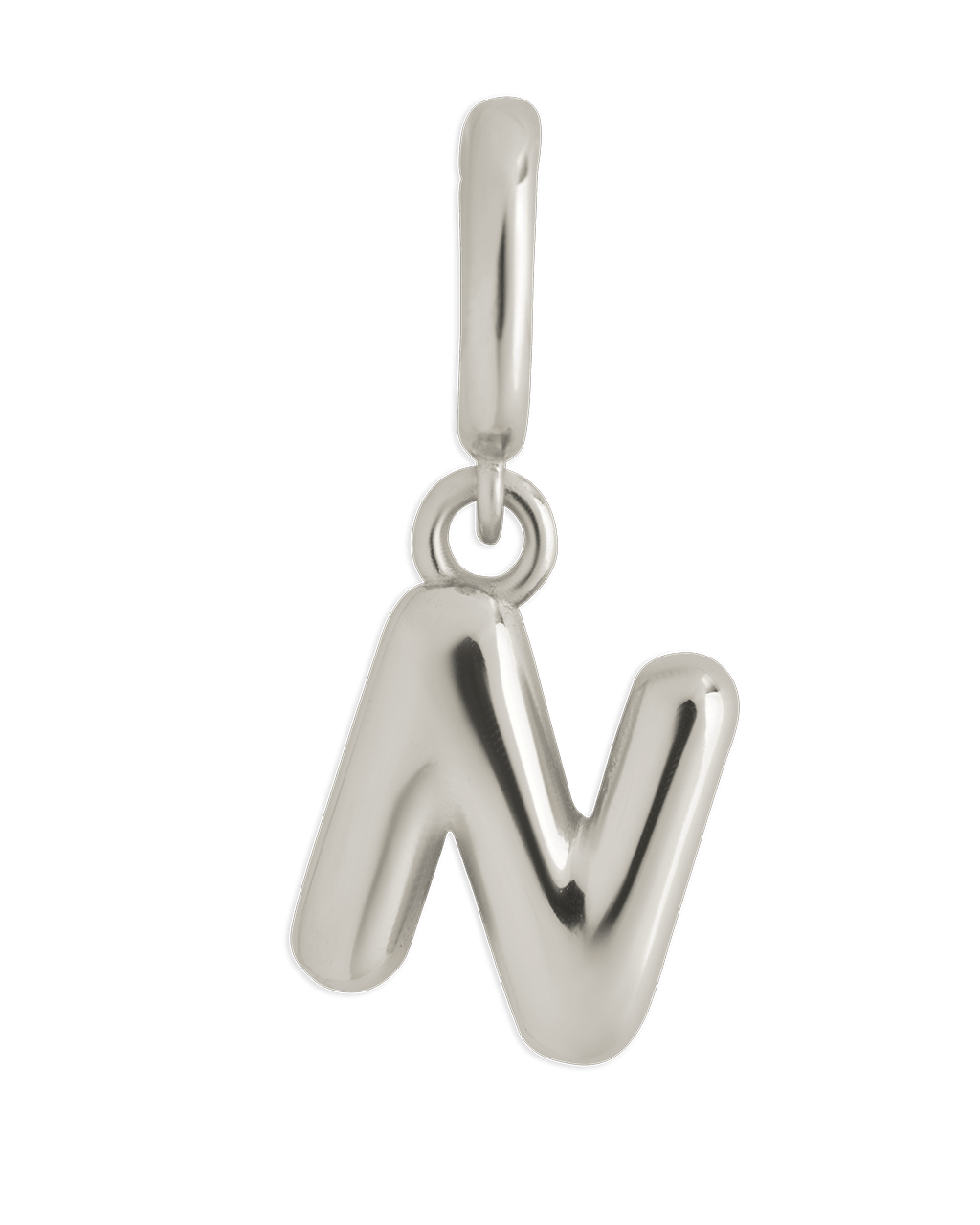 Pendentif Lettre en Argent Sterling