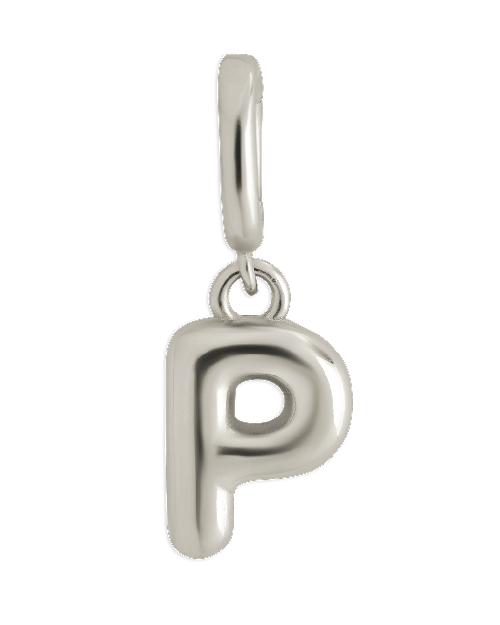 Pendentif Lettre en Argent Sterling