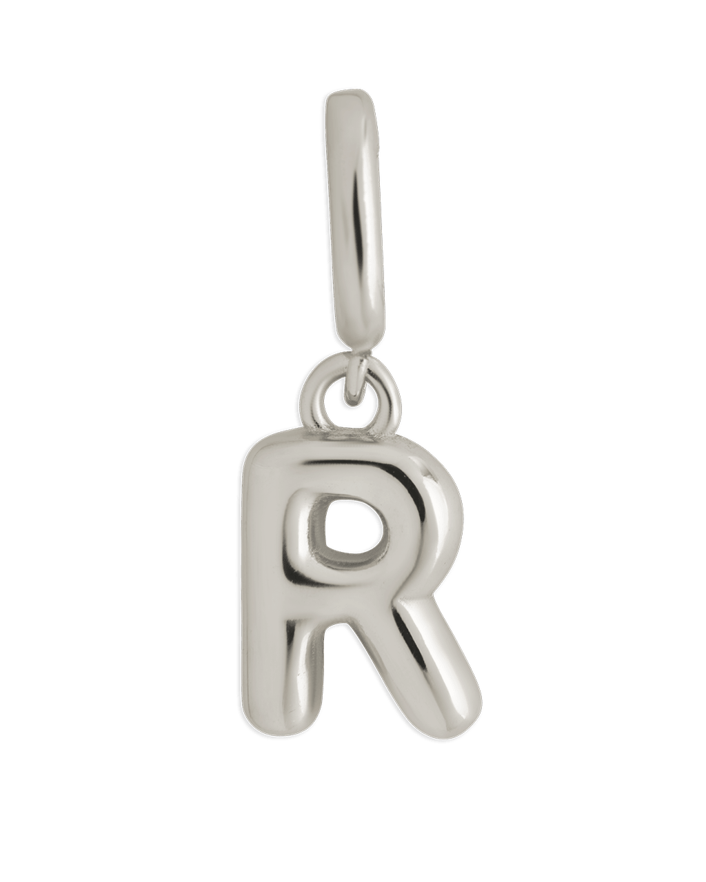 Pendentif Lettre en Argent Sterling