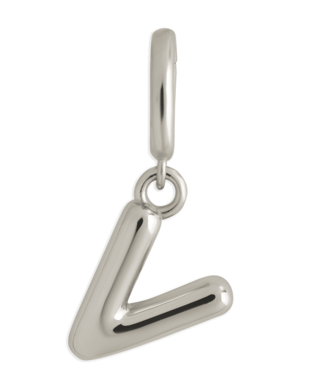 Pendentif Lettre en Argent Sterling