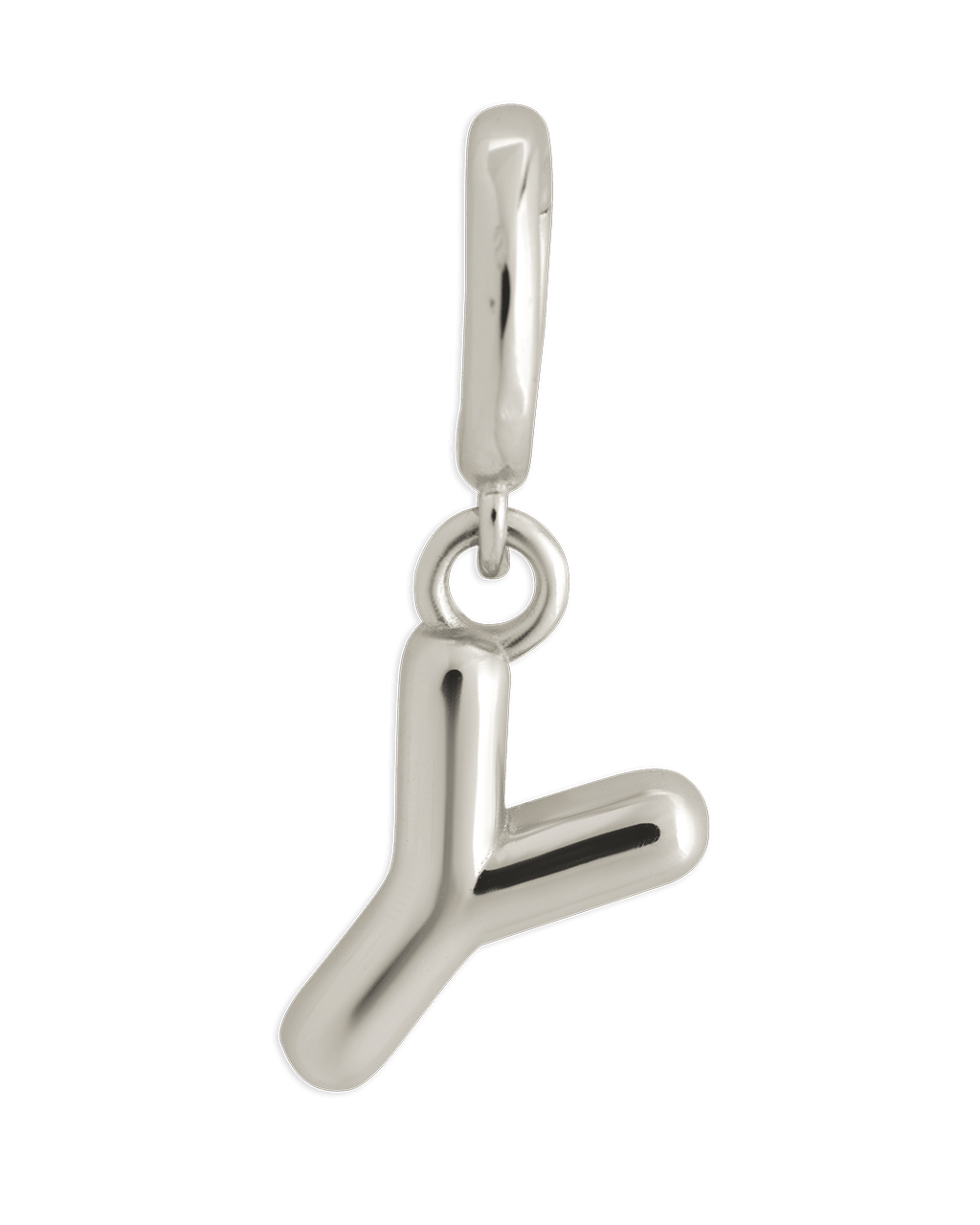 Pendentif Lettre en Argent Sterling