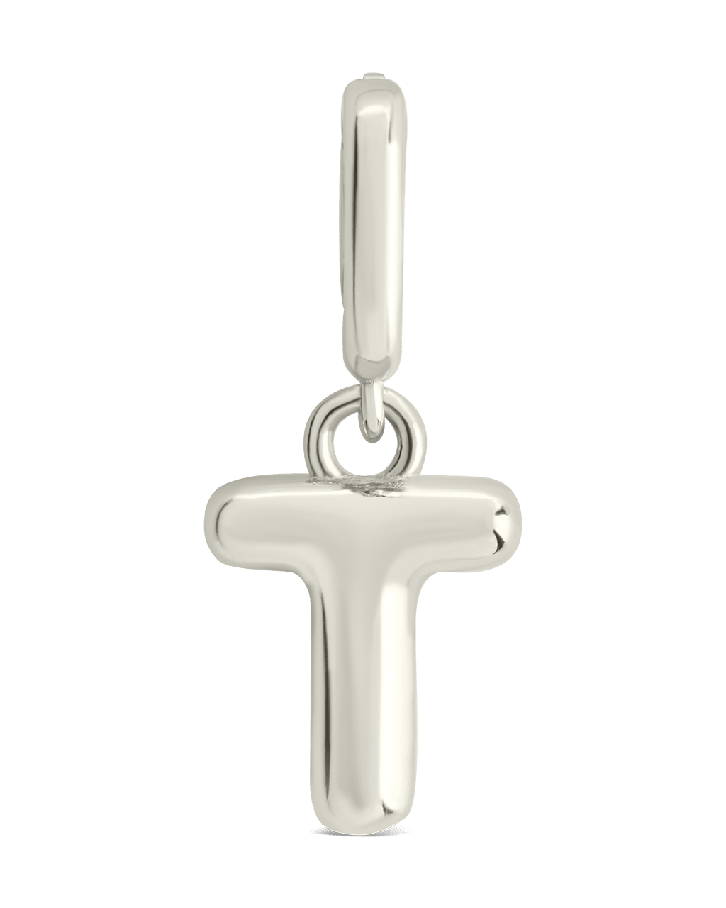 Pendentif Lettre en Argent Sterling