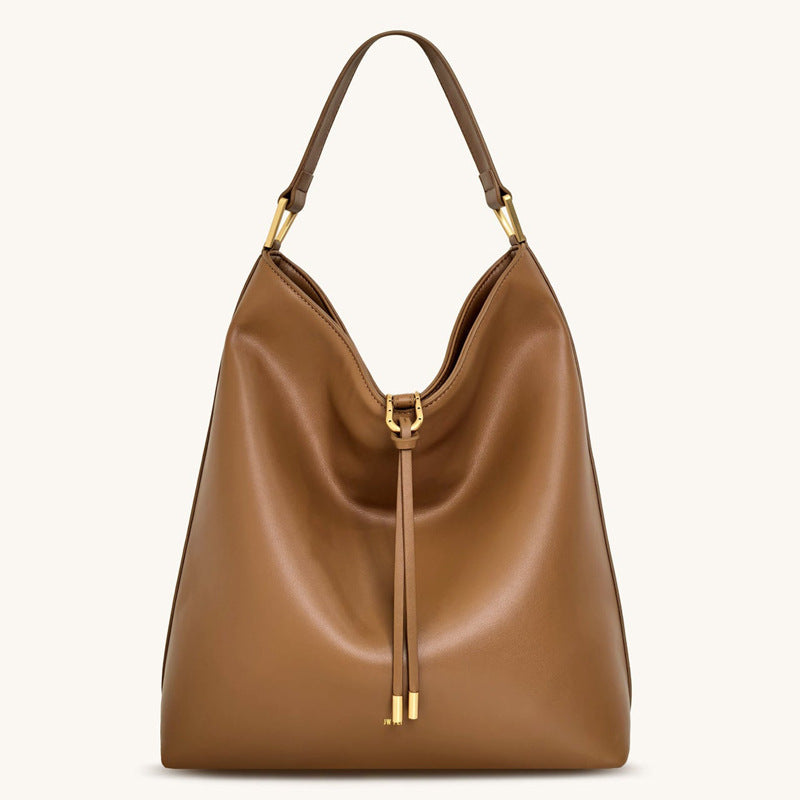 Sac fourre-tout en daim pour femmes, grand sac seau à bandoulière pour les trajets quotidiens