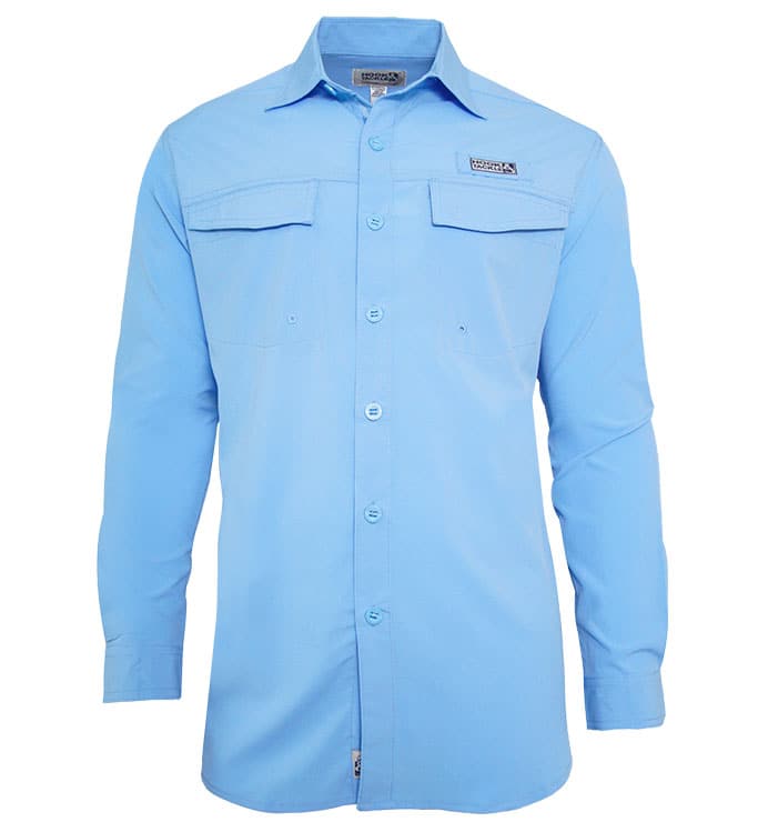 Chemise de pêche UV ventilée à manches longues Coastline pour homme