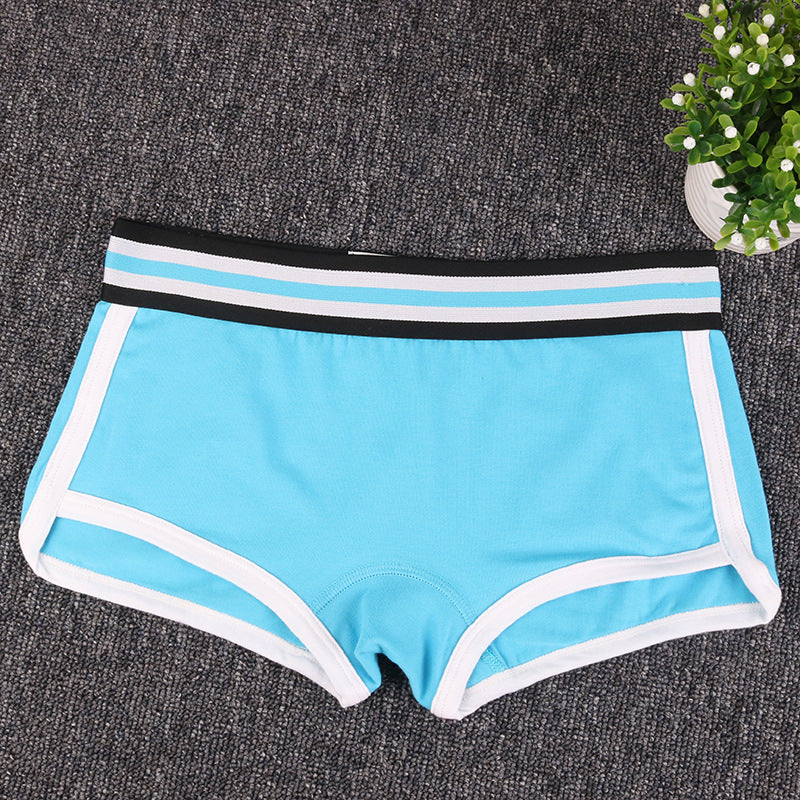 Stylish Women's Cotton Boxer Briefs with Wide Band