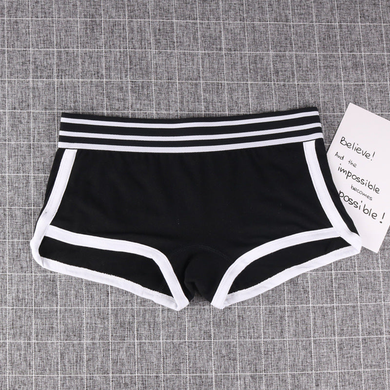 Stylish Women's Cotton Boxer Briefs with Wide Band