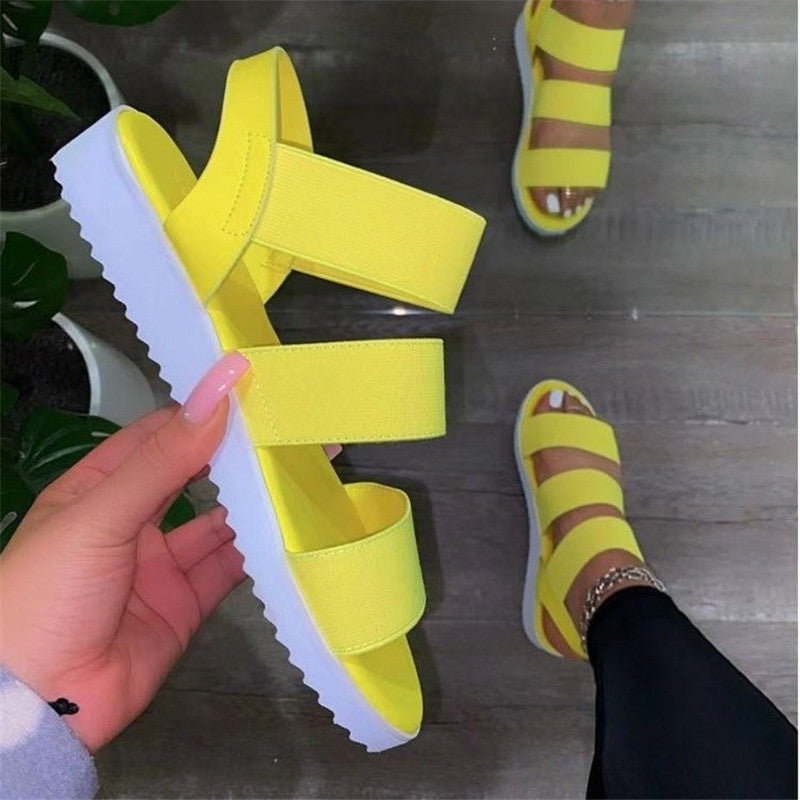 Women's Flat and Thick Sole Sandals