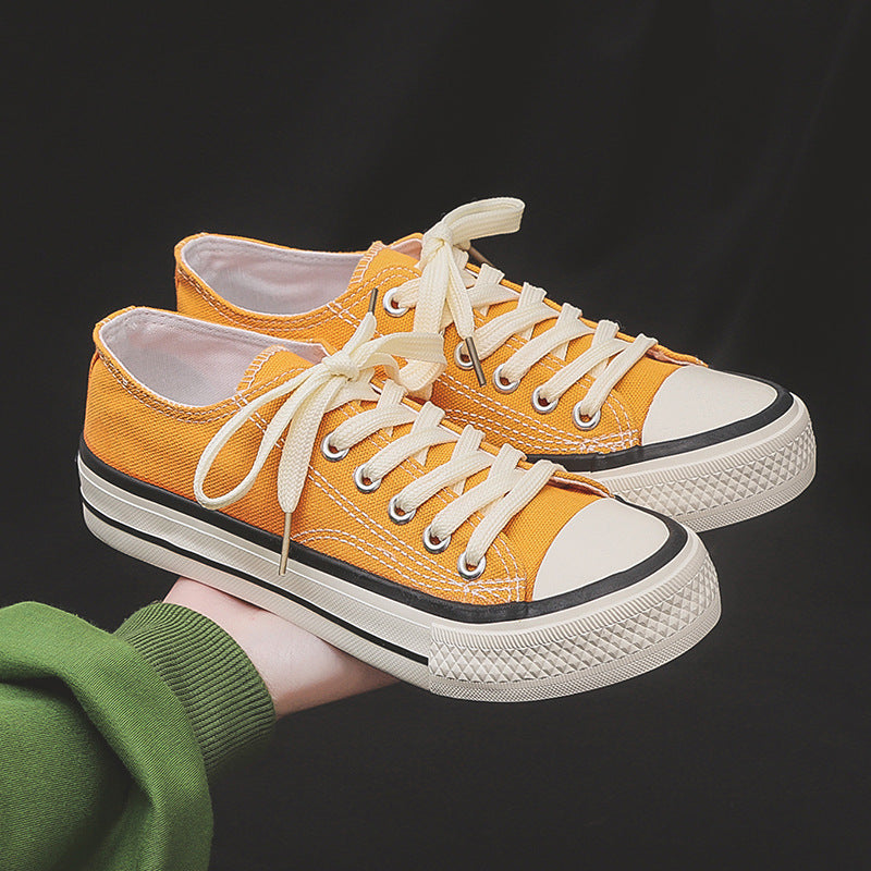 2024 Spring Women's Canvas Sneakers - Breathable Casual Shoes