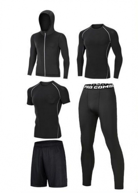 7-Piece Compression Running & Gym Fitness Set