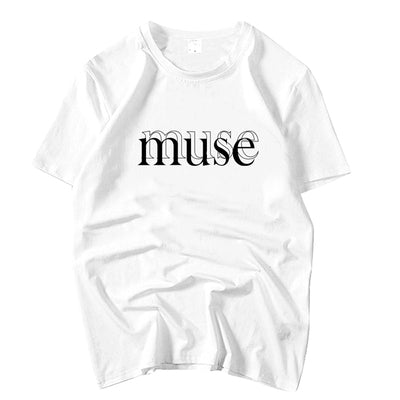 Couple's Summer Outfits: Unisex Loose Short Sleeve Tops