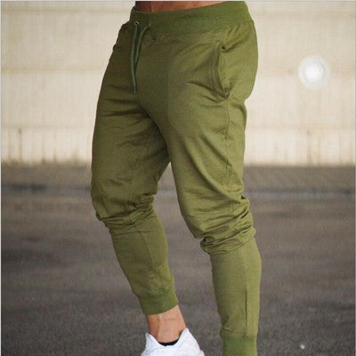 Pantalon décontracté coupe ajustée pour homme – Tendance et simple