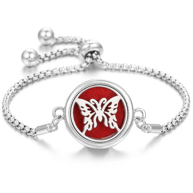 Bracelet de parfum en acier inoxydable