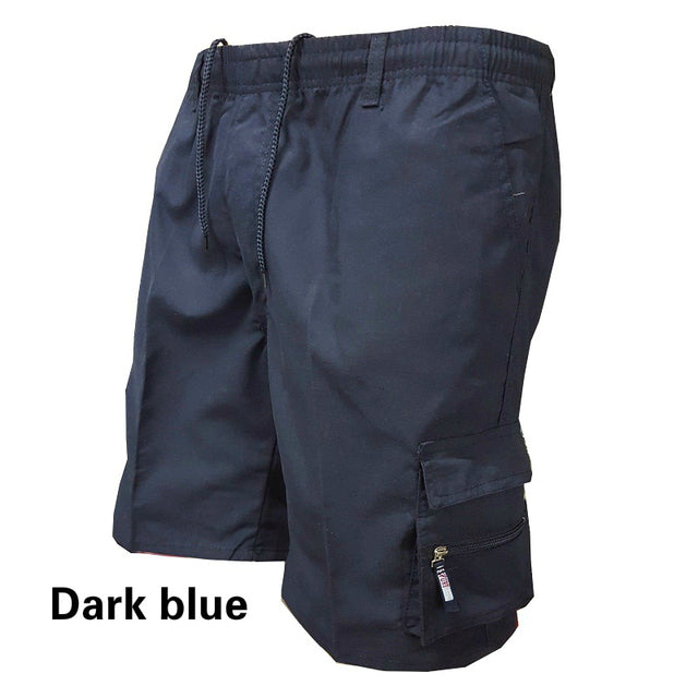 Short cargo ample multi-poches pour homme pour les sports d'été
