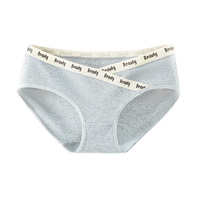 Maternity Underwear with Letter Print for Comfort