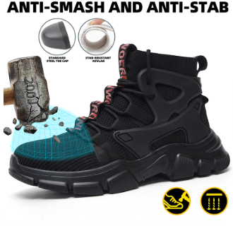 Men's High-Top Safety Shoes