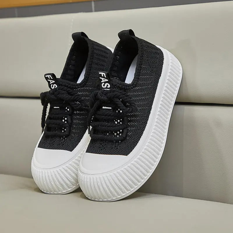 "Women's Ins Style Canvas Shoes for Autumn Running"