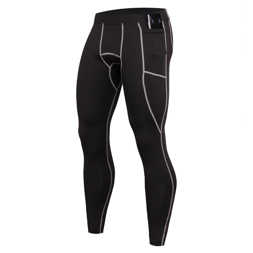 Men's Summer Running Compression Workout Pants