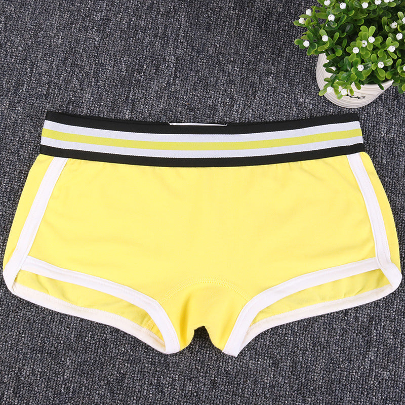 Stylish Women's Cotton Boxer Briefs with Wide Band
