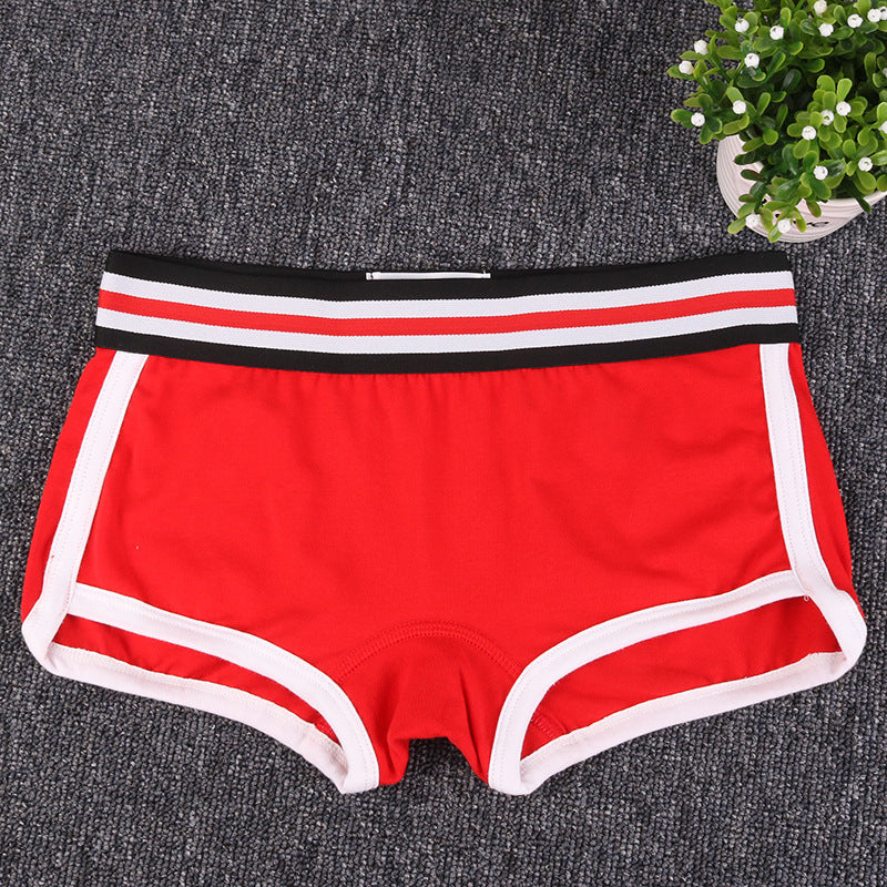 Stylish Women's Cotton Boxer Briefs with Wide Band