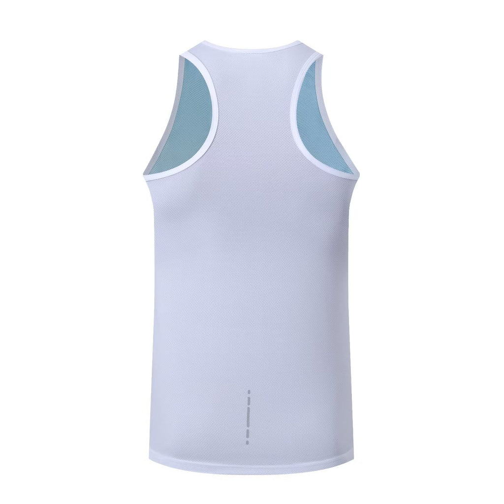 2023 Gradient Quick-Dry Sports Tank Top with Reflective Strips