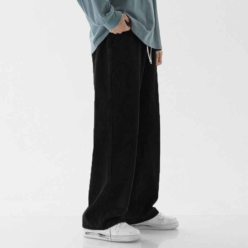 Casual Loose Straight Jeans for Men