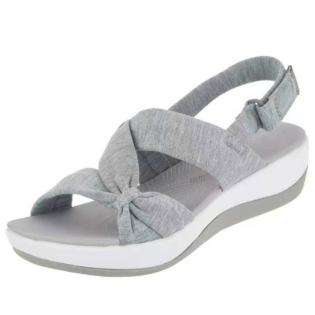 Fashion Simple Fish Mouth Flat Sole Sandals