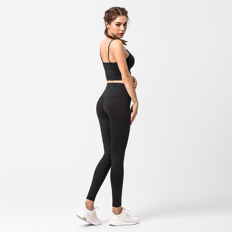 Yoga Wear, Quick-Dry Butt-Lifting Pants, Running Tank