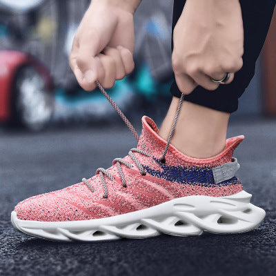 Breathable Men's Casual Shoes - Knit Sneakers