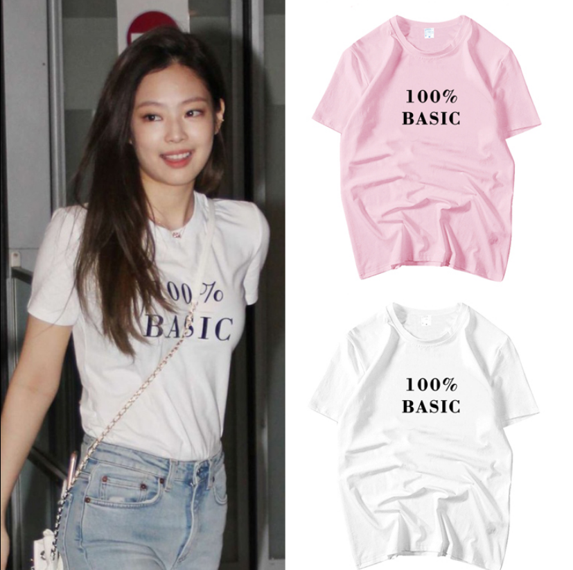 BLACKPINK Jennie Inspired Short Sleeve T-Shirt